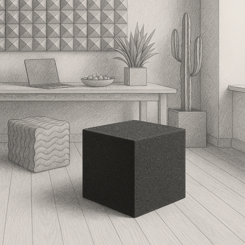 Поролон акустический Куб